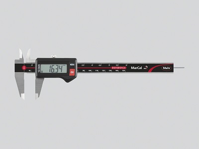 Tolómérő - Digitális - MarCal 16 EWR 0 - 300 mm; 0,01; mélységmérő nélkül IP 67 (Mahr)
