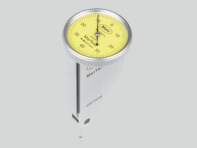 Szögtapintós mérőóra - MarTest 800 V; ± 0,4 mm/0,01  (Mahr)