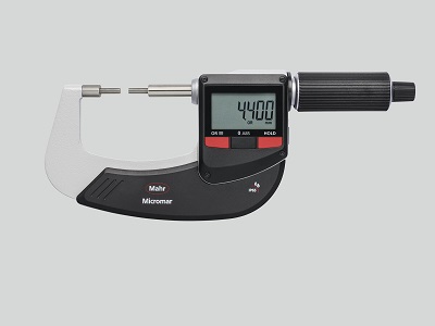 Digitális kengyeles mikrométer Micromar 40 EWRi-B ; 0 - 25 mm; 0,001; IP 65 (Mahr)